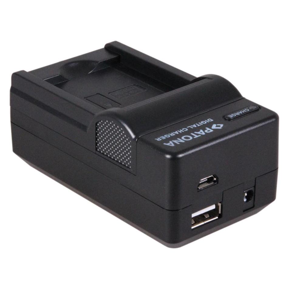 Patona 4in1 Ladegerät f. Samsung BP88B BP-88B Samsung MV900F MV900 (Kamera Akku Ladegerät) (34482944)