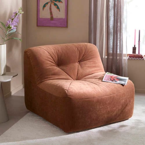 NOUS Living fauteuil Otis lounge fauteuil voor volwassenen