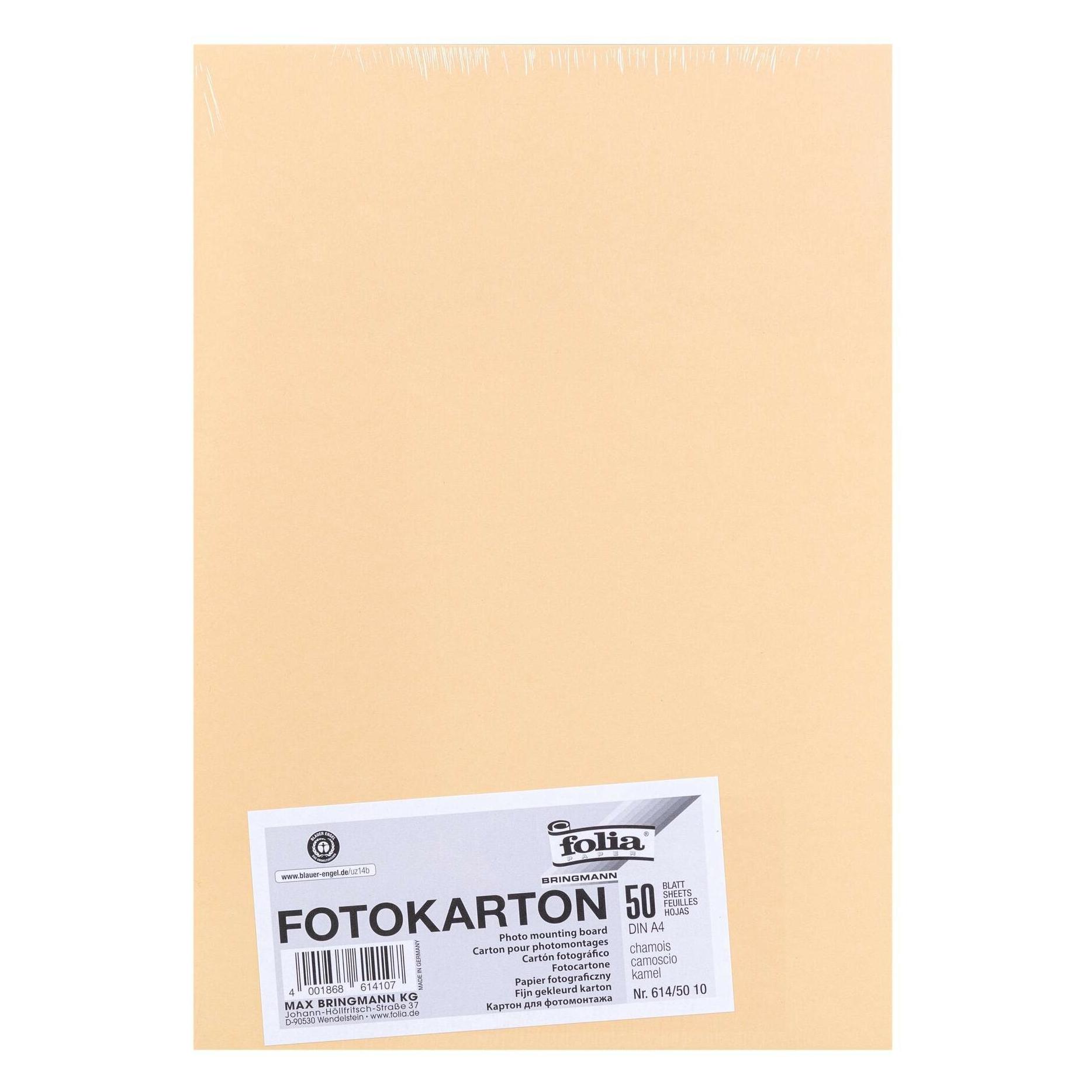 Folia Fotokarton farbig Format A4 (300 g/m², 1x) (614/50 10)