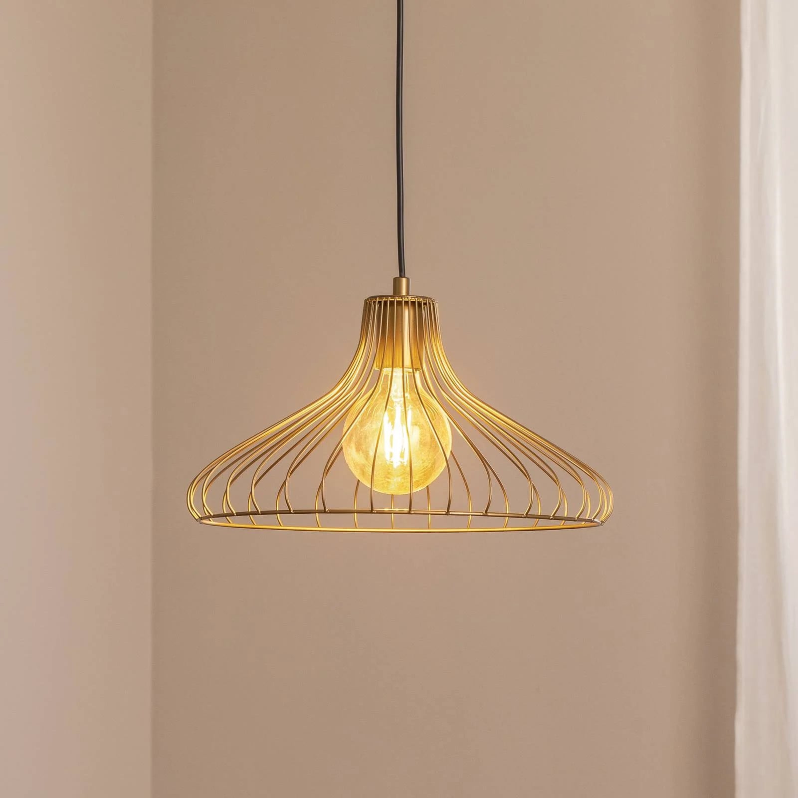 Opviq Hanglamp Goud/Messing Modern Dimbaar Metaal E27