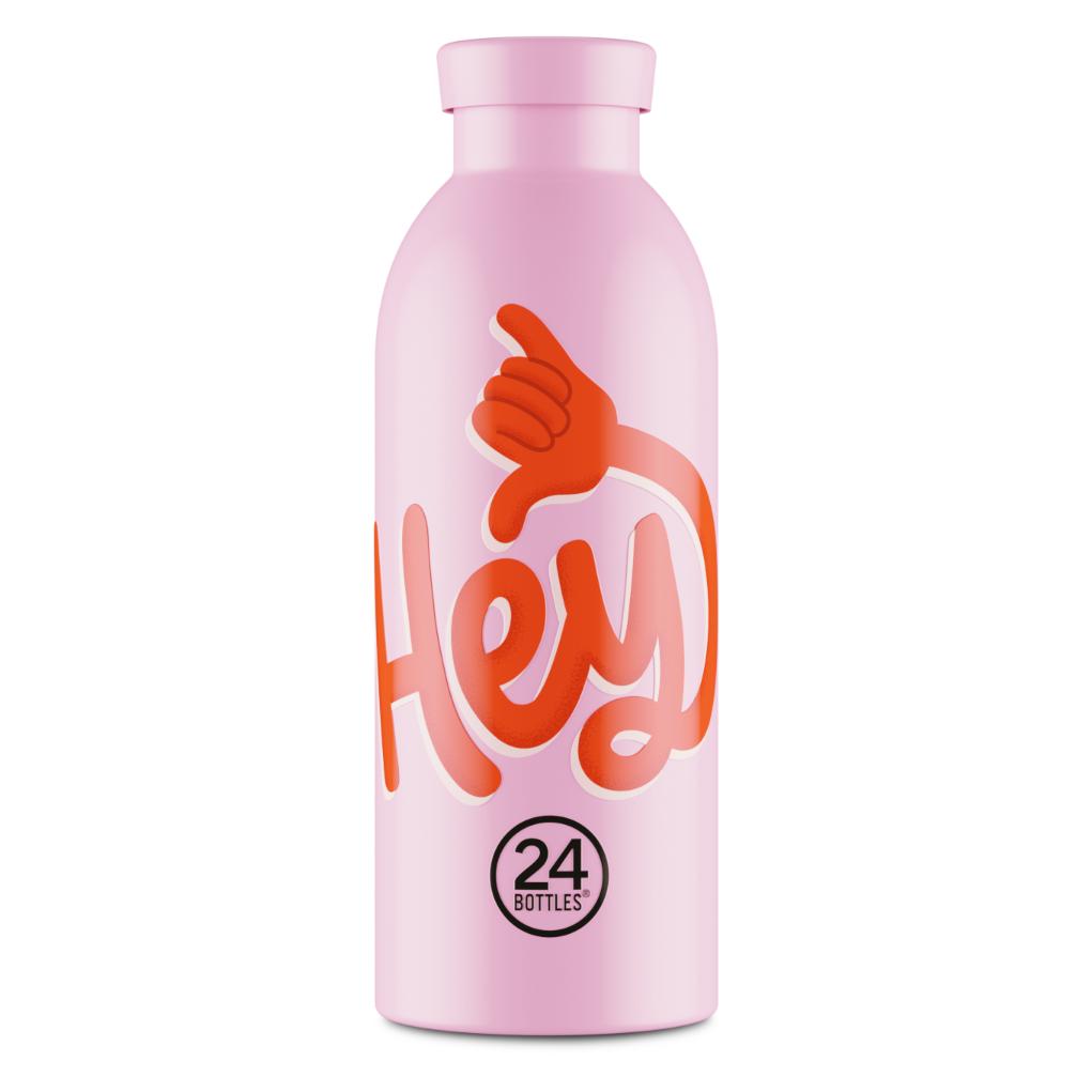 24 Bottles Thermosflasche Clima Hey! 500 ml, Pink (0.50 l) (002185)
