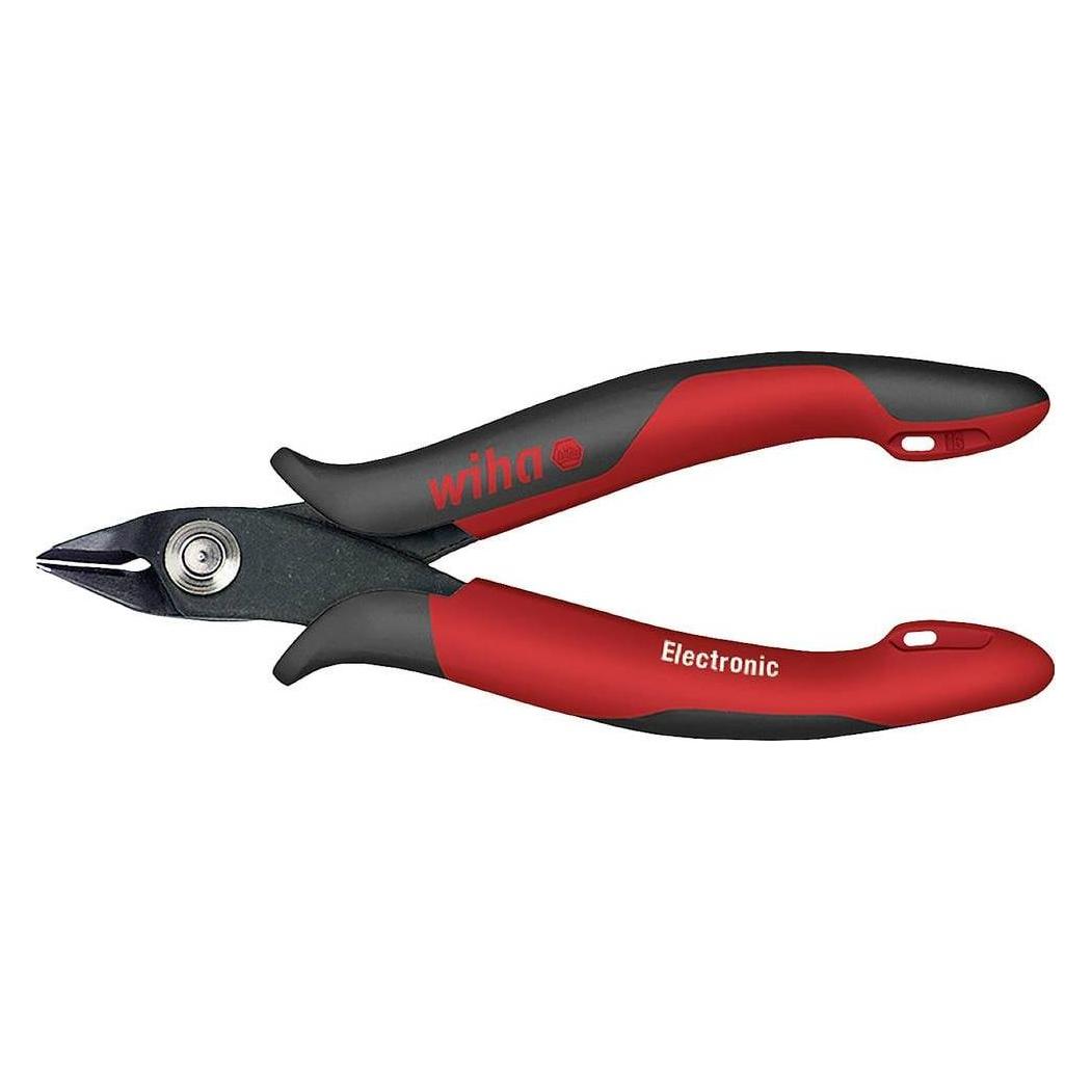 Wiha Seitenschneider Electronic breiter, spitzer Kopf ohne Wate 130 mm, 5 1/2" (130 mm) (26818)