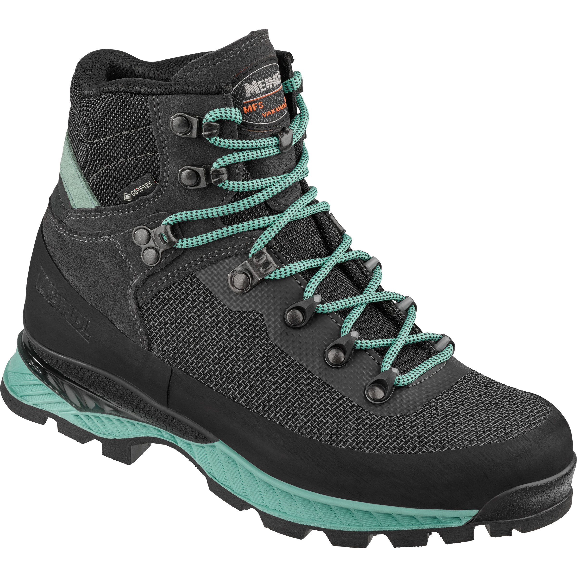 Meindl Vakuum 3.5 Damen Wanderschuhe schwarz Größe 41 Trekking Wasserdicht