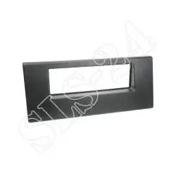 1-DIN Radioblende BMW 5er (E39) 12/1995-> BMW X5 schwarz Radio Blende