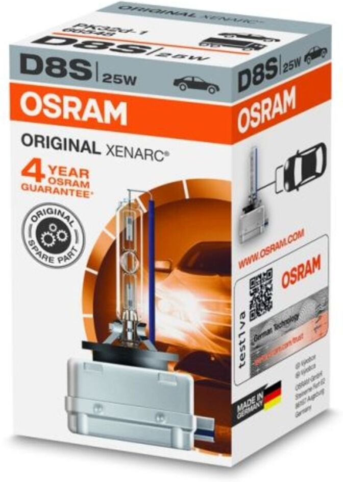 Ams-Osram Glühlampe Xenon OSRAM D8S 42V, 25W, 1 Stück