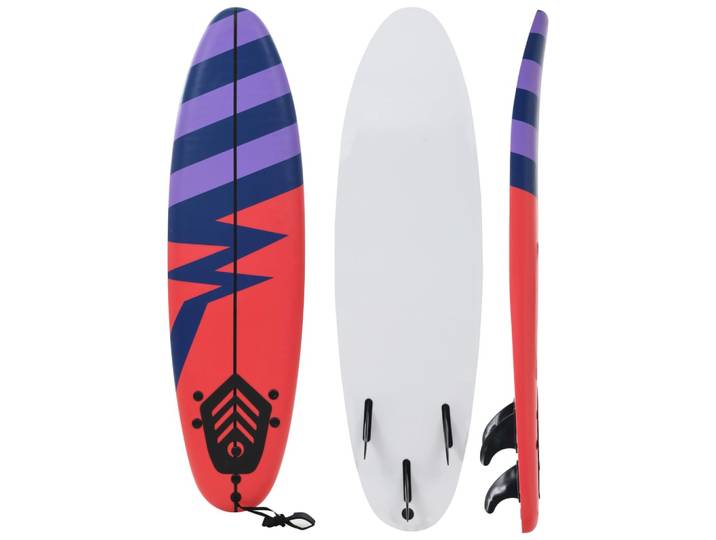 vidaXL Surfbrett 170 cm Streifen