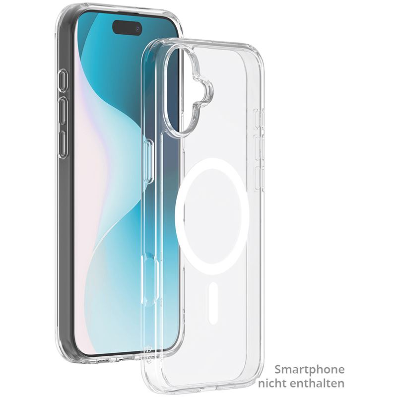 bigben Handy-Cover für Apple iPhone 16 Plus transparent