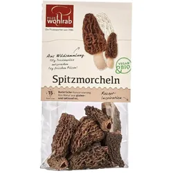 Spitzmorcheln getrocknet