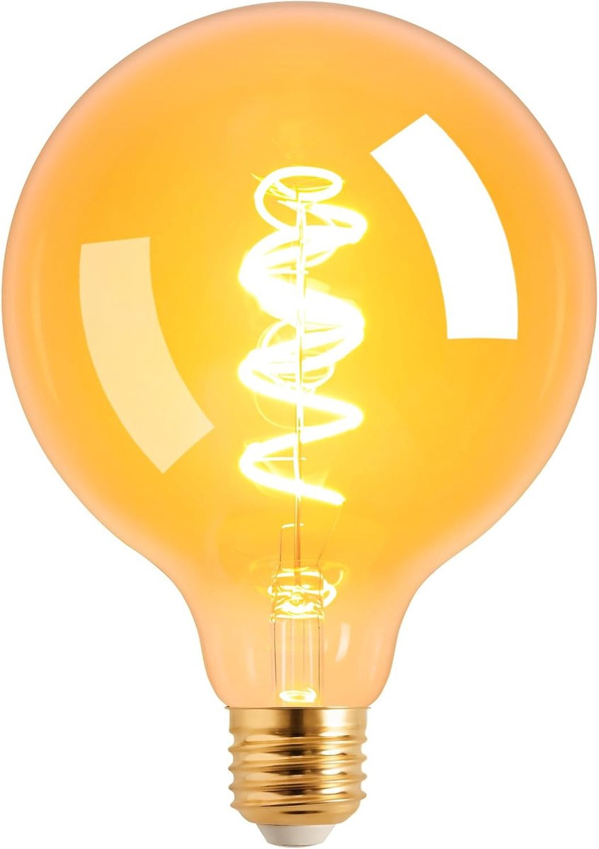 E27 Decoratieve Dimbare LED lamp G125 Edison