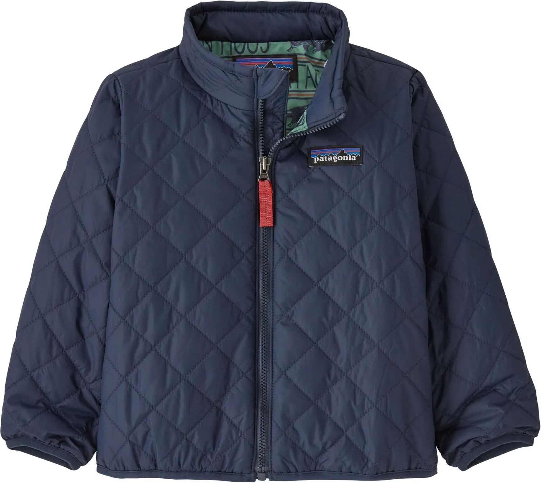 Patagonia Doudoune Nano Puff Fibres Recyclées Bleu marine 2 ans