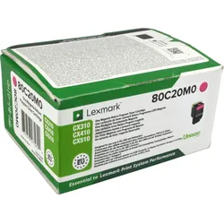 Lexmark Toner 80C20M0 802M magenta