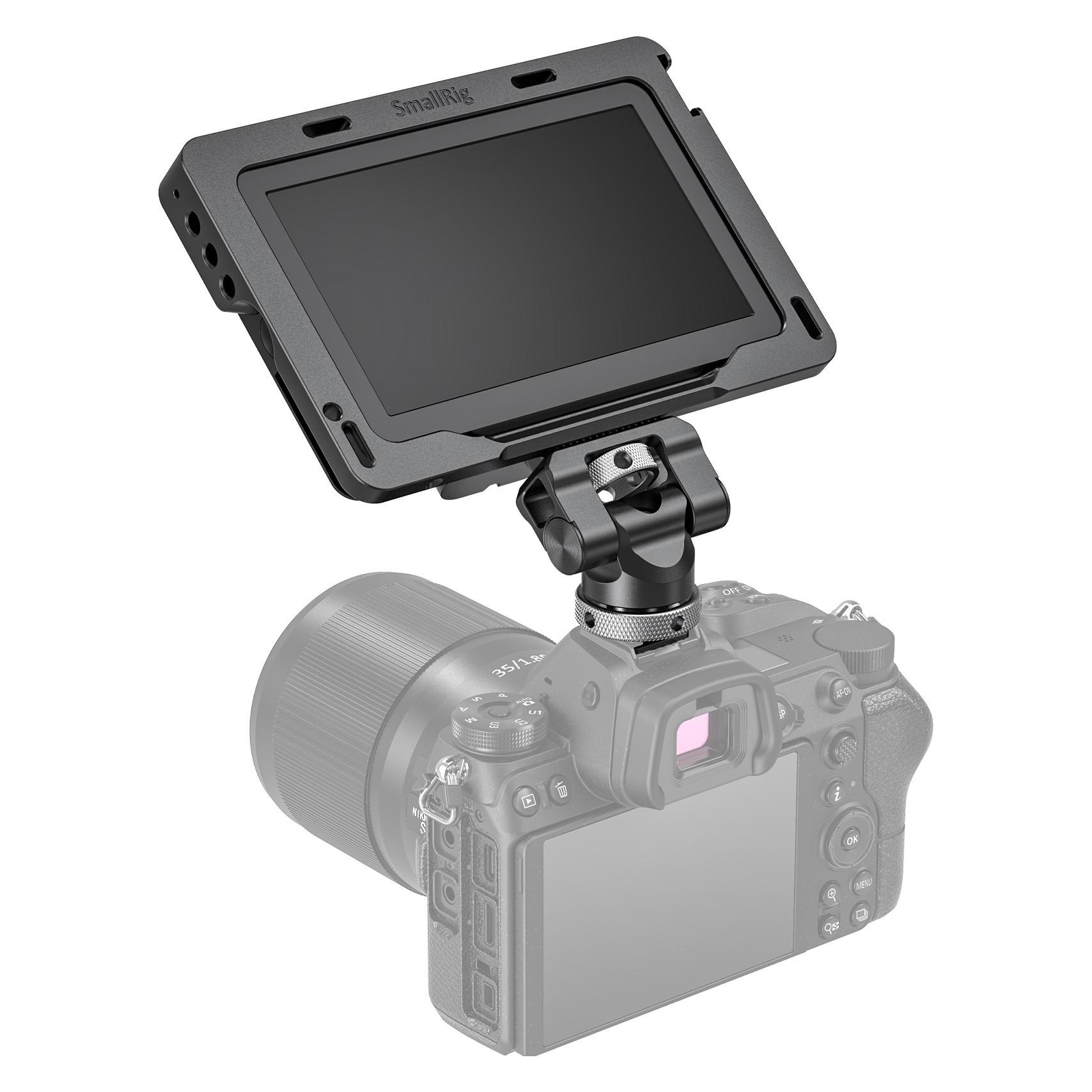 SmallRig Swivel and Tilt Monitor Mount with Cold Shoe (Monitor Zubehör) (BSE2346)