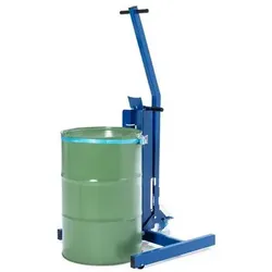 Fassheber Servo Eco, Fassgurt, 60- bis 220-l-Fässer, Fahrwerk breit, Hubhöhe 0-200 mm