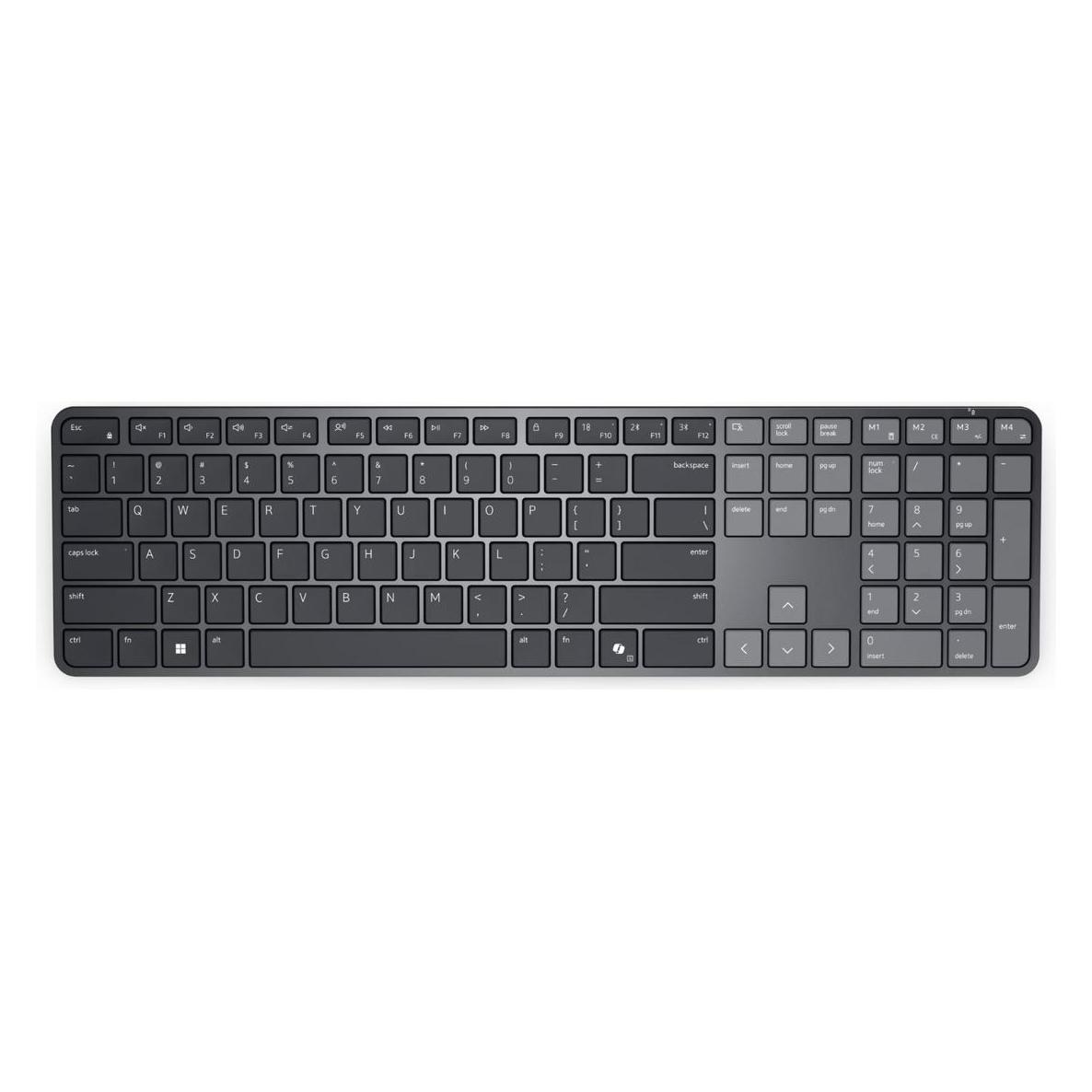 Dell bezdrátová klávesnice KB726 CZ/SK (CZ, Kabellos) (KB726-BLK-CSK)
