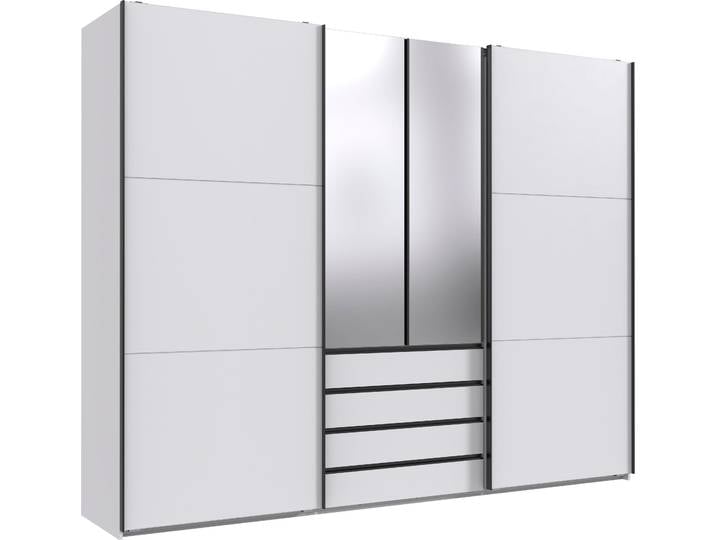 Schwebetürenschrank WIMEX Magic by fresh to go , weiß, B:300cm H:236cm T:65cm, Schränke, Schwebetürenschrank