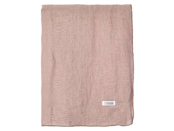 Broste Copenhagen Gracie Tischdecke 160x300 cm Rosa