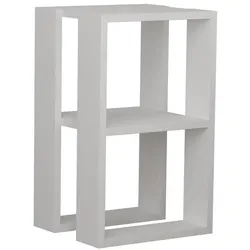 NACHTTISCH Weiß H55 cm – LORRIE