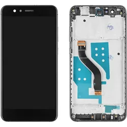 Kaputt.de Huawei P10 lite Display (mit Rahmen) schwarz (Display, Huawei P10 Lite), Mobilgerät Ersatzteile, Schwarz