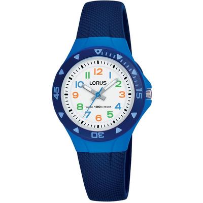 Quarzuhr LORUS, blau (dunkelblau, weiß), Armbanduhren, Kinder, blau, Quarzuhr, Armbanduhr, Kinderuhr, Geschenkidee, Geburtstag, Schulanfang