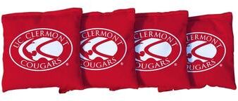 Skip's Garage Cincinnati Clermont Cougars Red Cornhole Bags