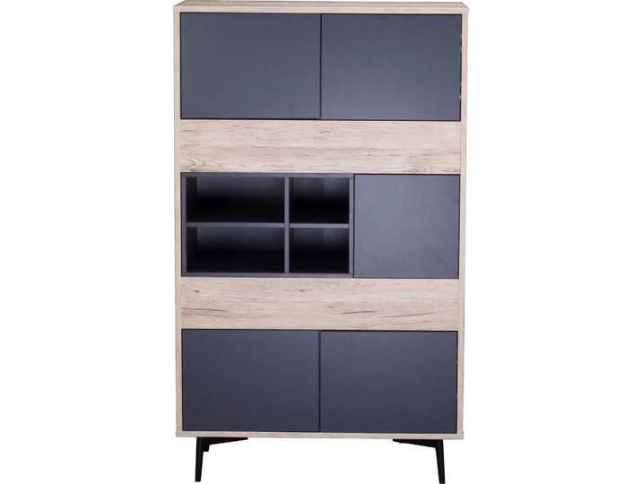 HIGHBOARD Anthrazit, Naturfarben B: 78cm