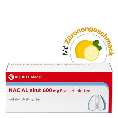 NAC AL akut 600 mg Brausetabletten 20 St