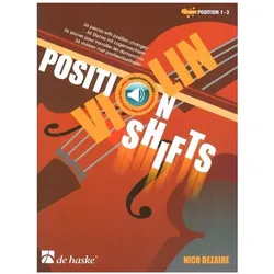 Violin Position Shifts Violin Book & Audio-Online, Fachbücher von Nico Dezaire