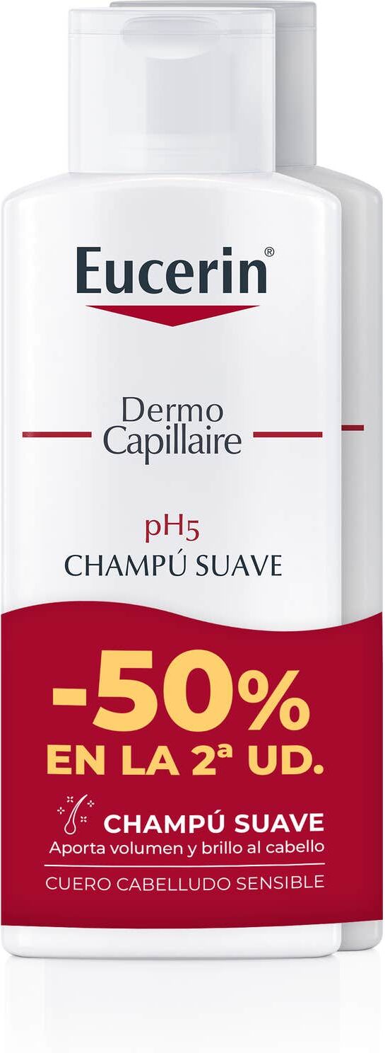 Eucerin Champú Suave pH5 2x250 ml