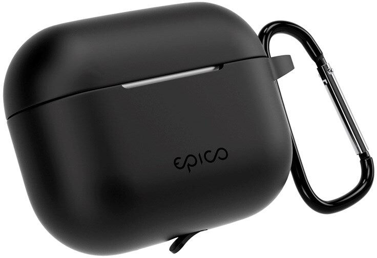 Apple AirPods Pro (3. gen.) Epico Outdoor Silicone Cover - Sort