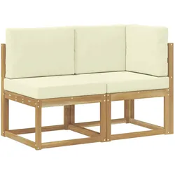 vidaXL, Gartenlounge, Samisilla (1x Mitte +1x Ecke)