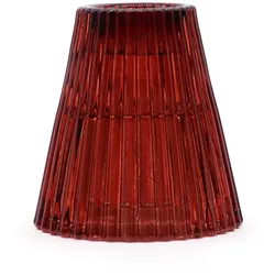 Set of 2  Flip Dinner Candle / Tealight Holder - Vampire Red