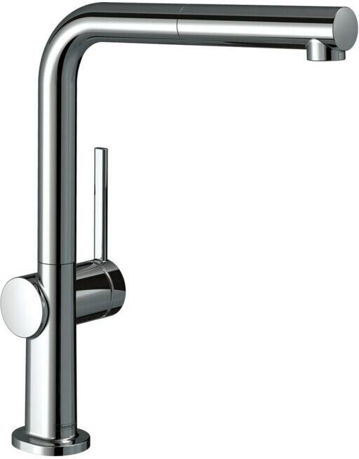 hansgrohe Mitigeur monocommande pour évier Talis M54-270, bec extractible, 1 jet, chrome