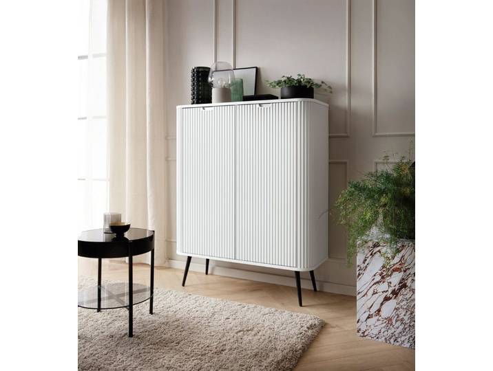 MOEBLO Kommode Hosta (Kommode Schlafzimmer Komodenschrank Highboard, Sideboard Wohnzimmer), 103x129x39