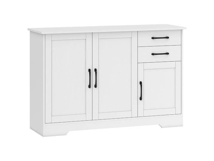 SIDEBOARD Spanplatte MDF Weiß