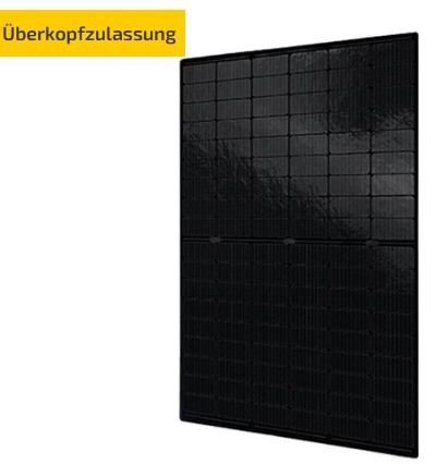 SoliTek SOLID Frameless, Fullblack 435W (VPE 25) SOLID FRAMELESS GLASS/GLASS 435W