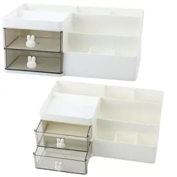 Funktionale Schreibtisch Organizer Werkzeuge Kosmetik Partitionen Schubladen