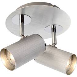 Deko Light Indi II Deckenaufbauleuchte GU10 50 W Silber 348086