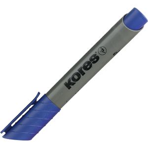 Kores Flipchartmarker ECO XF1, Rundspitze, Strichbreite 3 mm, blau