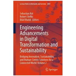 Engineering Advancements in Digital Transformation and Sustainability, Fachbücher von Robert Stefko, Bilal Khalid, Sebastian Kot