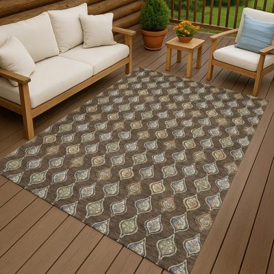 Addison Rugs Machine Washable Indoor/ Outdoor Casual Greenwood Chantille Rug