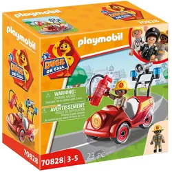 Playmobil Mini-Auto Feuerwehr (70828, Playmobil Duck On Call)