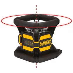 DEWALT Rotationslaser, Rot, Lot (dop.), 18V