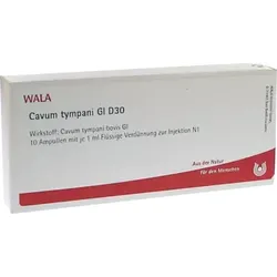 Cavum tympani Gl D30 Ampullen 10X1 ml Ampullen