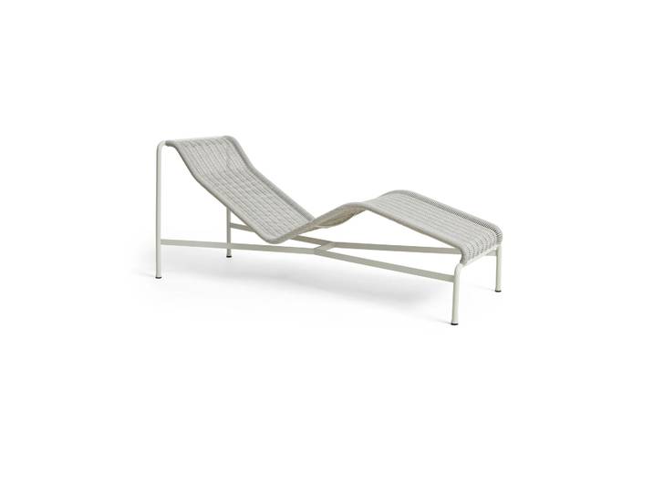 HAY Chaise longue Palissade Cord Sky grey