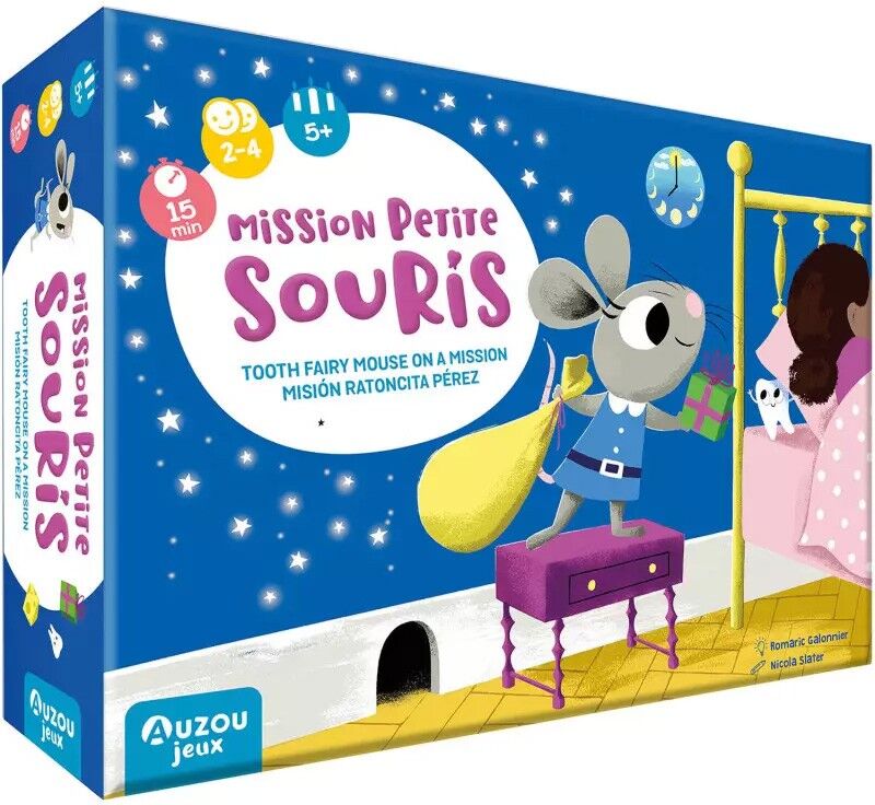 Auzou P'tits jeux - Mission petite Souris