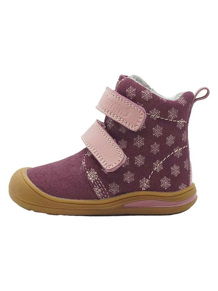 lamino Leder-Lauflernschuhe in Rot - 24
