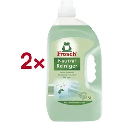 Frosch 2x Neutral Reiniger 5 Liter grün