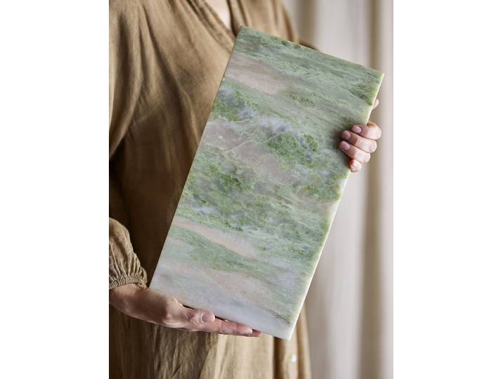 home24 Snijplank Keika 20 x 1 x 38cm groen