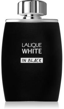 Lalique White in Black Eau de Parfum para homens 125 ml. White in Black