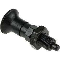 RS PRO, Schrauben, Federbolzen Stahl brüniert M10 (10 Schrauben pro Stück)